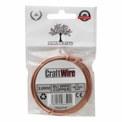 Promo 🔔 Salix Copper Aluminium Wire 2mm X 2m 😍
