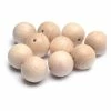 Best deal ✨ Beads Unlimited Unvarnished Wooden Beads 25mm 10 Pack 🔥