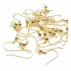 Top 10 🔔 Beads Unlimited Gold Plated Long Ballwire Fish Hooks 28 Pack 🤩