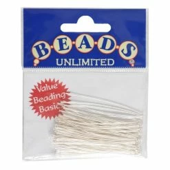 Best Sale ๐งจ Beads Unlimited Silver Plated Headpins 50mm 50 Pack ๐ 5 Best Sale ๐งจ Beads Unlimited Silver Plated Headpins 50mm 50 Pack ๐ -Hobbycraft Shop 561444 1000 2 beads unlimited silver plated headpins 50mm 50 pack