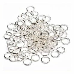 Flash Sale ✨ Beads Unlimited Silver Plated Jump Rings 8mm 100 Pack 👍
