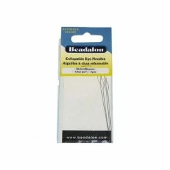 Flash Sale 👍 Beadalon Collapsible Eye Beading Needles 6.4cm 4 Pack 🛒