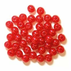 Cheap 🌟 Craft Factory Red Pearl Beads 5mm 7g 🎁