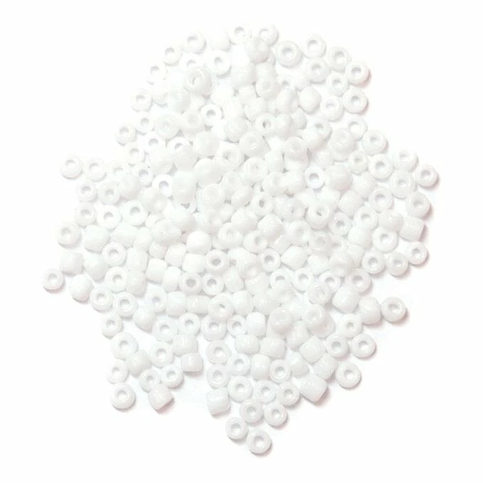 Hot Sale β€οΈ The Craft Factory Craft Factory White Seed Beads 2mm 15g π₯° 2 Hot Sale β€οΈ The Craft Factory Craft Factory White Seed Beads 2mm 15g π₯°