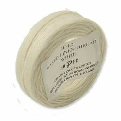 Deals 👍 Impex Trimits White Waxed Linen Thread 22.8 M ❤️