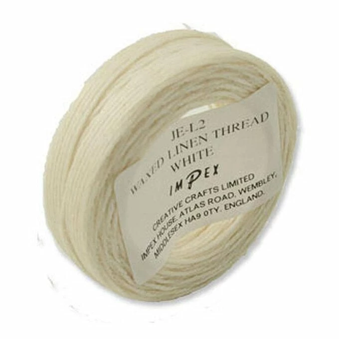 Deals ๐ Impex Trimits White Waxed Linen Thread 22.8 M โค๏ธ 3 Deals ๐ Impex Trimits White Waxed Linen Thread 22.8 M โค๏ธ