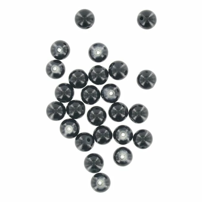 Discount ❤️ Hobbycraft Crack Glass Bead Black ⭐ 3 Discount ❤️ Hobbycraft Crack Glass Bead Black ⭐