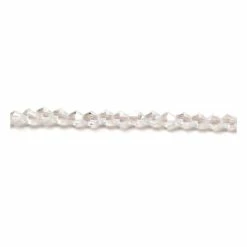 Best reviews of ⌛ Hobbycraft Clear Crystal Bicone Bead String 38 Pieces 😍