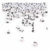Promo ⌛ Hobbycraft White Square Alphabet Beads 6mm 🌟 -Hobbycraft Shop 608617 1000 1 white square alphabet beads 6mm