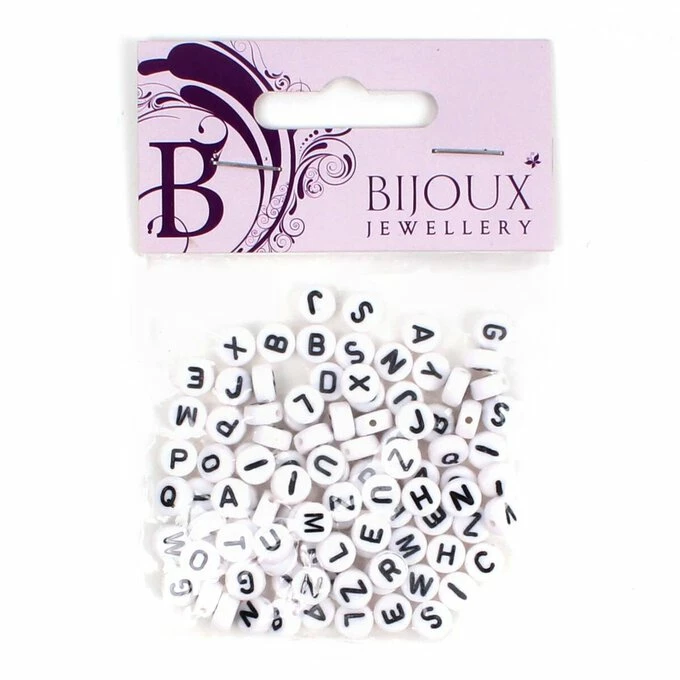 Coupon ๐คฉ Hobbycraft White Round Flat Alphabet Beads With Black Words 3mm X 7mm ๐ฅ 5 Coupon ๐คฉ Hobbycraft White Round Flat Alphabet Beads With Black Words 3mm X 7mm ๐ฅ - Image 3