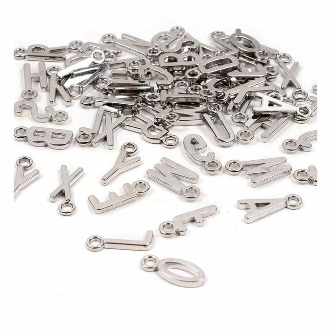 Best Pirce โ๏ธ Hobbycraft Silver Alphabet Charms 78 Pieces ๐ฏ 3 Best Pirce โ๏ธ Hobbycraft Silver Alphabet Charms 78 Pieces ๐ฏ