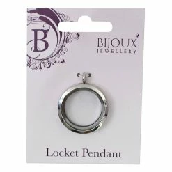 Best Sale ✨ Hobbycraft Silver Round Locket Pendant 🌟