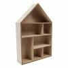 Coupon 🧨 Hobbycraft Wooden House Shelf 30cm X 45cm X 8cm ⌛ -Hobbycraft Shop 615375 1000 1 wooden house shelf 30cm x 45cm x 8cm