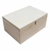 Promo 🔥 Hobbycraft Wooden Storage Box 35cm X 25cm X 17cm 🌟 -Hobbycraft Shop 617374 1000 1 wooden storage box 35cm x 25cm x 17cm