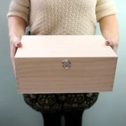 Buy 👏 Hobbycraft Wooden Storage Box 30cm X 20cm X 13cm 🎉 -Hobbycraft Shop 617375 1000 8 wooden storage box 30cm x 20cm x 13cm