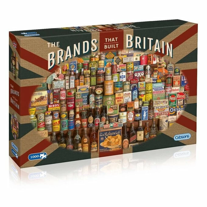 Budget β Gibsons The Brands That Built Britain Puzzle 1000 Pieces π 3 Budget β Gibsons The Brands That Built Britain Puzzle 1000 Pieces π