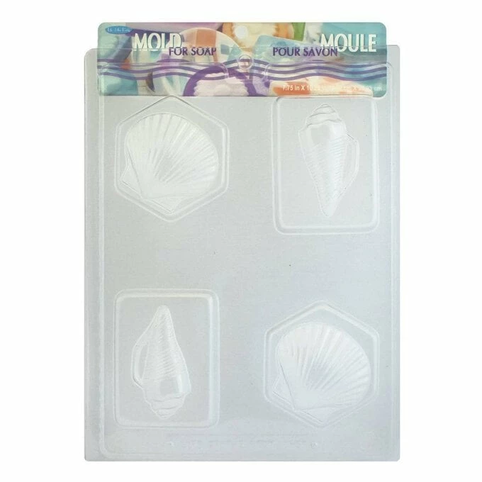 Budget ๐ Life Of The Party Shell Bar Soap Mould ๐ 3 Budget ๐ Life Of The Party Shell Bar Soap Mould ๐
