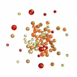 Top 10 ๐ฅ Hobbycraft Orange And Yellow Assorted Round Gems 90g ๐