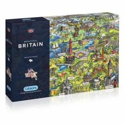 Hot Sale 🔥 Gibsons Beautiful Britain Jigsaw Puzzle 1000 Pieces 😀