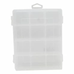Deals 𧨠Hobbycraft Clear Plastic Storage Box 19.5cm X 14.5cm π