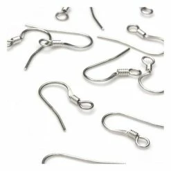 Best reviews of 😀 Beads Unlimited Sterling Silver Long Ballwire Fish Hooks 2 Pack 💯