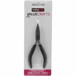 Flash Sale 🧨 Valuecrafts Flat Nose Pliers 🤩 -Hobbycraft Shop 630697 1000 3 flat nose pliers