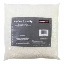 Brand new ❤️ Hobbycraft Soya Wax Flakes 1kg 🛒