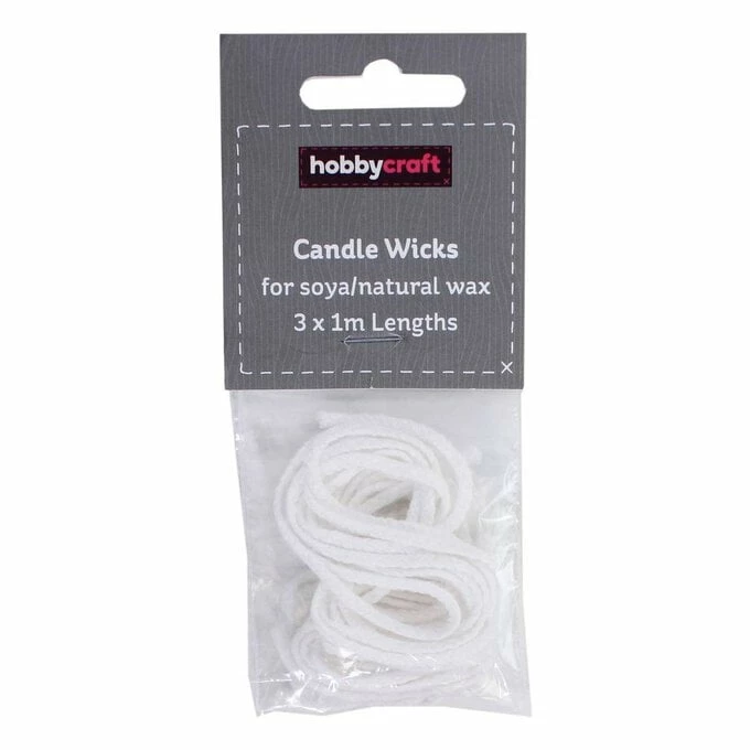 New π Hobbycraft Candle Making Wick For Soya Waxes 1m 3 Pack π 3 New π Hobbycraft Candle Making Wick For Soya Waxes 1m 3 Pack π