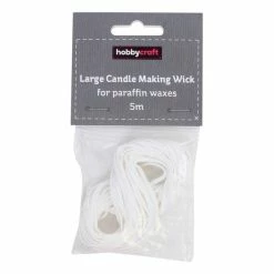 Best reviews of 😀 Hobbycraft Large Candle Making Wick For Paraffin Waxes 5m ✨