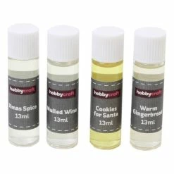 Deals ❤️ Hobbycraft ❄ Christmas Candle Fragrance Oils 13ml 4 Pack ⌛