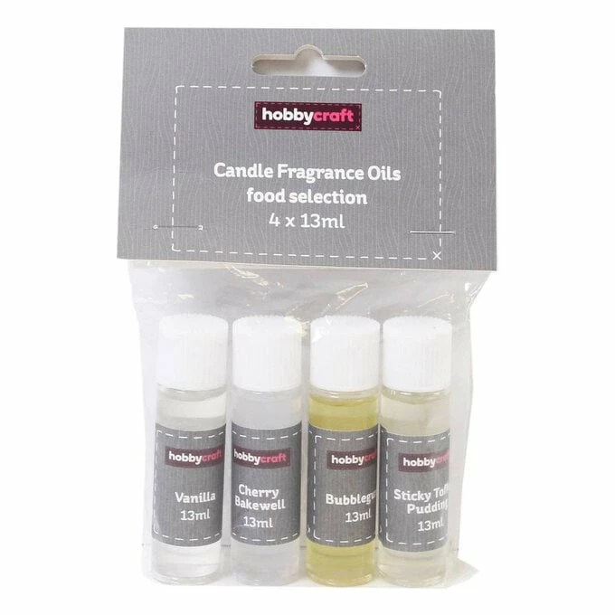 Brand new 🛒 Hobbycraft Food Candle Fragrance Oils 13ml 4 Pack 🔔 4 Brand new 🛒 Hobbycraft Food Candle Fragrance Oils 13ml 4 Pack 🔔 - Image 2