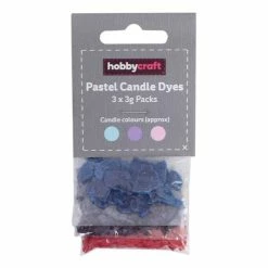 Cheap 🔔 Hobbycraft Pastel Candle Making Dye 3g 3 Pack 🤩