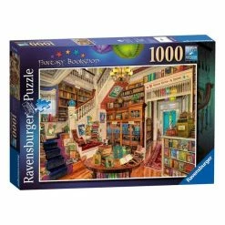 Outlet 👏 Ravensburger The Fantasy Bookshop Jigsaw Puzzle 1000 Pieces 😀