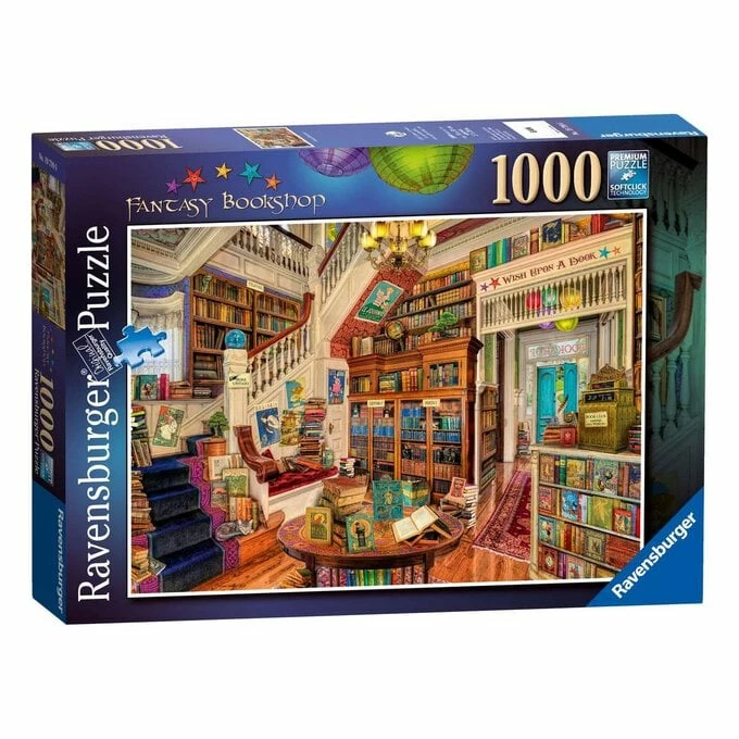 Outlet π Ravensburger The Fantasy Bookshop Jigsaw Puzzle 1000 Pieces π 3 Outlet π Ravensburger The Fantasy Bookshop Jigsaw Puzzle 1000 Pieces π