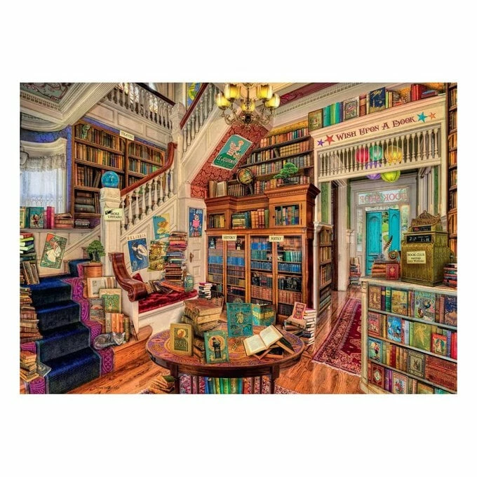 Outlet π Ravensburger The Fantasy Bookshop Jigsaw Puzzle 1000 Pieces π 4 Outlet π Ravensburger The Fantasy Bookshop Jigsaw Puzzle 1000 Pieces π - Image 2