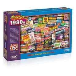 Cheap 🧨 Gibsons 1980s Sweet Memories Jigsaw Puzzle 1000 Pieces 😀
