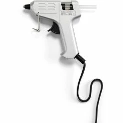 New 🥰 Hobbycraft Silver Mini Hot Melt Glue Gun 👍 -Hobbycraft Shop 638424 1002 3 silver mini hot melt glue gun