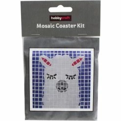 Cheapest 👏 Hobbycraft Llama Mosaic Coaster Kit 🥰 -Hobbycraft Shop 642055 1007 3 llama mosaic coaster kit