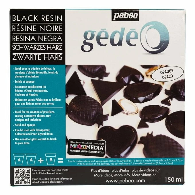 Best Sale ๐ฏ Pebeo Gedeo Black Resin 150ml โ๏ธ 2 Best Sale ๐ฏ Pebeo Gedeo Black Resin 150ml โ๏ธ