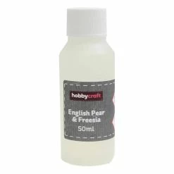 Wholesale 👏 Hobbycraft English Pear And Freesia Candle Fragrance Oil 50ml 🥰