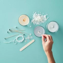 Brand new 🥰 Hobbycraft Pre-Waxed Wick Assemblies For Soya Wax 100mm 10 Pack 💯 -Hobbycraft Shop 642755 1000 3 pre waxed wick assemblies for soya wax 100mm 10 pack