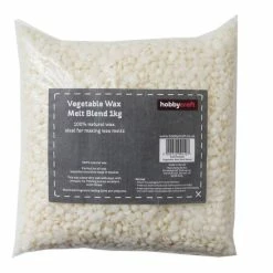Cheap 🎉 Hobbycraft Vegetable Wax Melt Blend 1kg 💯
