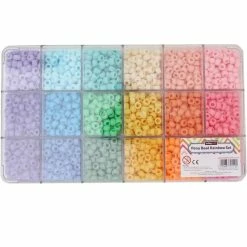 Budget ⭐ Hobbycraft Rainbow Pony Bead Box 560g 😉 -Hobbycraft Shop 643032 1000 3 rainbow pony bead box 560g