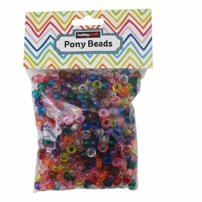 Deals โค๏ธ Hobbycraft Clear Bright Mixed Pony Beads 182g ๐งจ 4 Deals โค๏ธ Hobbycraft Clear Bright Mixed Pony Beads 182g ๐งจ - Image 2