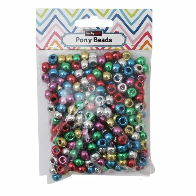 Best Pirce ๐ฅฐ Hobbycraft Metallic Mixed Pony Beads 100g โ 4 Best Pirce ๐ฅฐ Hobbycraft Metallic Mixed Pony Beads 100g โ - Image 2
