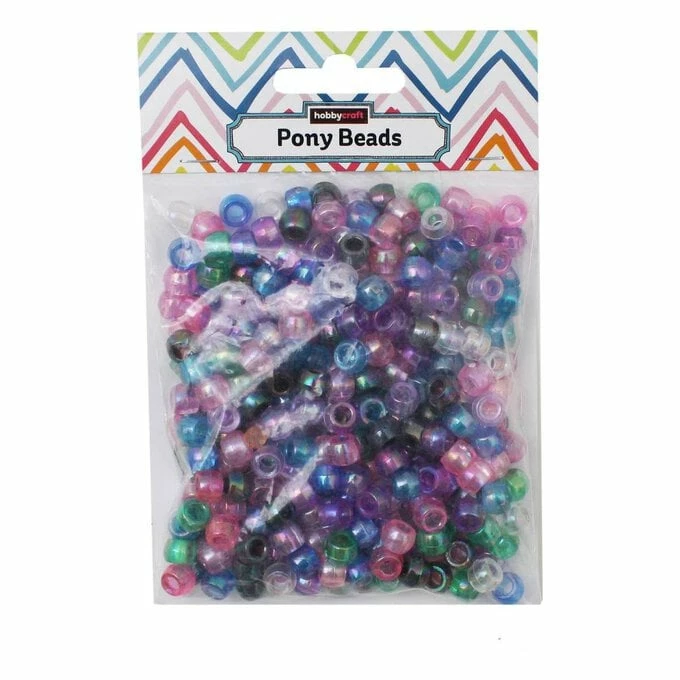 Brand new ๐งจ Hobbycraft Iridescent Pastel Pony Beads 68.3g ๐ 4 Brand new ๐งจ Hobbycraft Iridescent Pastel Pony Beads 68.3g ๐ - Image 2