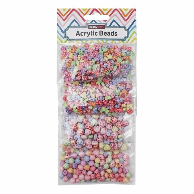 Best Sale ๐ Hobbycraft Mixed Pastel Acrylic Beads Waterfall Pack 100g ๐ 4 Best Sale ๐ Hobbycraft Mixed Pastel Acrylic Beads Waterfall Pack 100g ๐ - Image 2