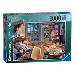Budget 🤩 Ravensburger The Cosy Shed Jigsaw Puzzle 1000 Pieces 🥰