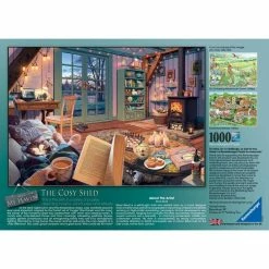Budget 🤩 Ravensburger The Cosy Shed Jigsaw Puzzle 1000 Pieces 🥰 -Hobbycraft Shop 644086 1000 3 ravensburger the cosy shed jigsaw puzzle 1000 pieces