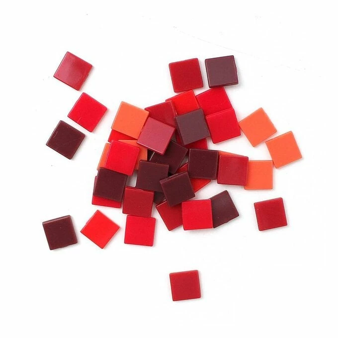 Promo ๐ Hobbycraft Red Mosaic Tiles 30g ๐ 3 Promo ๐ Hobbycraft Red Mosaic Tiles 30g ๐